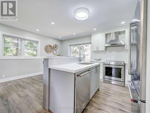 5263 Trafalgar Road, Erin, ON - Indoor Photo Showing Kitchen With Stainless Steel Kitchen With Upgraded Kitchen