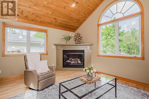 72 Essex Street, Guelph, ON - Indoor Photo Showing Living Room With Fireplace