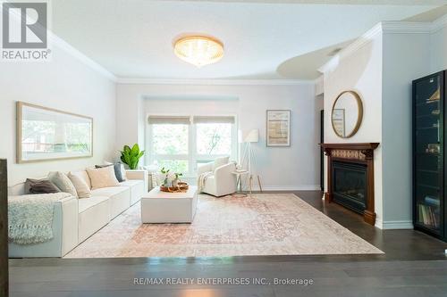 41 - 1060 Walden Circle, Mississauga, ON - Indoor Photo Showing Living Room With Fireplace