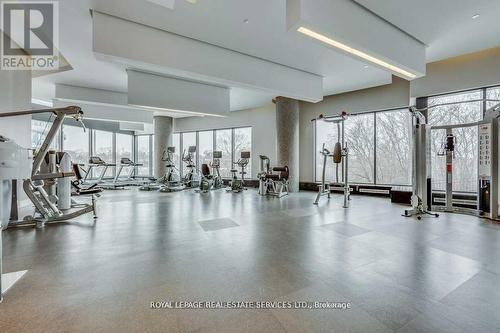 1010 - 160 Vanderhoof Avenue, Toronto, ON - Indoor Photo Showing Gym Room