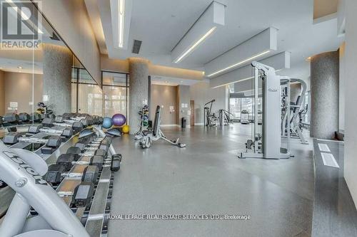 1010 - 160 Vanderhoof Avenue, Toronto, ON - Indoor Photo Showing Gym Room