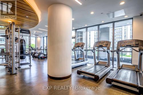 1010 - 56 Forest Manor Road, Toronto, ON - Indoor Photo Showing Gym Room