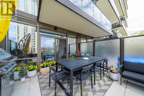 213 - 6 Jackes Avenue, Toronto, ON - Outdoor With Deck Patio Veranda With Exterior
