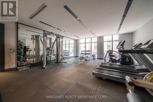 213 - 6 Jackes Avenue, Toronto, ON - Indoor Photo Showing Gym Room