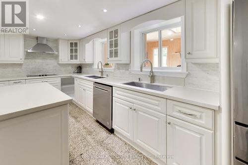30 Brucewood Crescent, Toronto, ON - Indoor Photo Showing Kitchen With Double Sink With Upgraded Kitchen