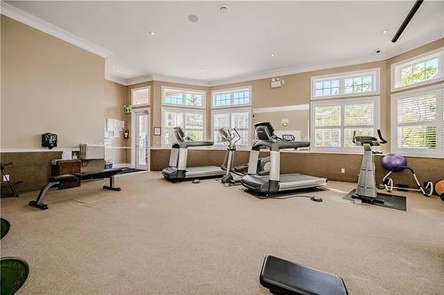 2035 Appleby Line|Unit #312, Burlington, ON - Indoor Photo Showing Gym Room