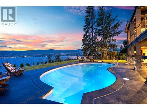 2740 Lakeview Road, West Kelowna, BC - Outdoor With In Ground Pool With Backyard