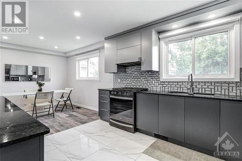 2597 Needham Crescent, Ottawa, ON - Indoor Photo Showing Kitchen With Double Sink