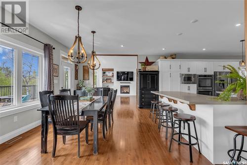 King Country Acreage, Dundurn Rm No. 314, SK - Indoor Photo Showing Dining Room