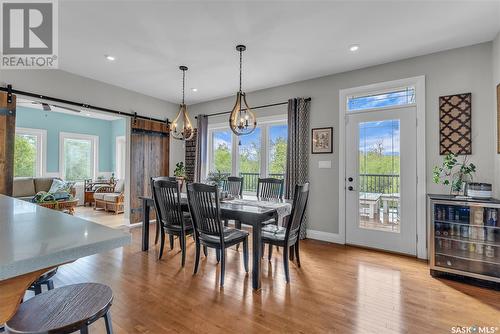 King Country Acreage, Dundurn Rm No. 314, SK - Indoor Photo Showing Dining Room