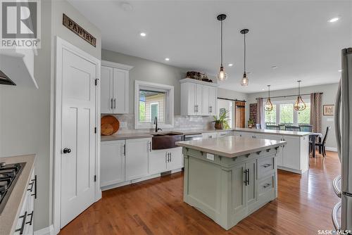 King Country Acreage, Dundurn Rm No. 314, SK - Indoor Photo Showing Kitchen With Upgraded Kitchen