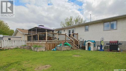 187 Merlin Crescent, Regina, SK - Outdoor With Deck Patio Veranda