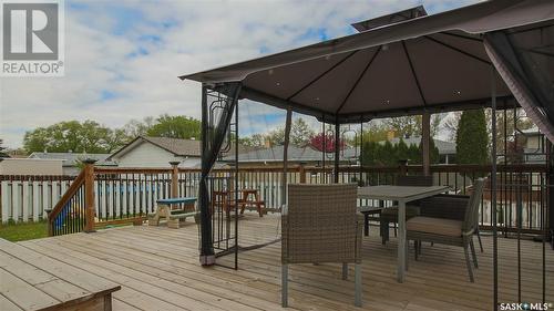 187 Merlin Crescent, Regina, SK - Outdoor With Deck Patio Veranda With Exterior