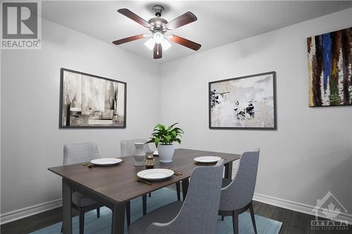 1250 Mcwatters Road Unit#21, Ottawa, ON - Indoor Photo Showing Dining Room