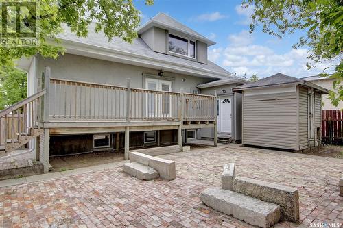 900 Mcdonald Street, Regina, SK - Outdoor With Deck Patio Veranda With Exterior