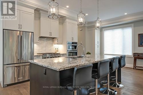 513 Woodview Road, Burlington, ON - Indoor Photo Showing Kitchen With Stainless Steel Kitchen With Upgraded Kitchen