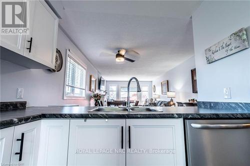 29 Jefferson Court W, Welland, ON - Indoor Photo Showing Kitchen With Double Sink