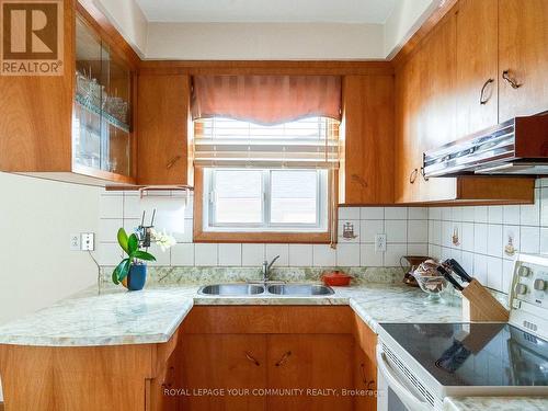 52 Magellan Drive, Toronto, ON - Indoor Photo Showing Kitchen With Double Sink