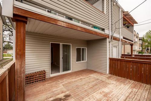 6 210 Goulet Street, Winnipeg, MB - Outdoor With Deck Patio Veranda With Exterior