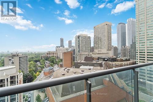 1702 - 18 Yorkville Avenue, Toronto, ON - Outdoor With Balcony With View