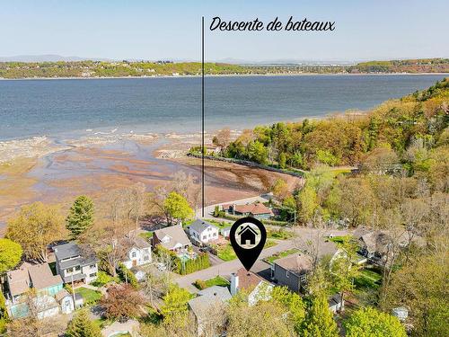 Aerial photo - 689 Ch. Des Mille-Écorces, Lévis (Les Chutes-De-La-Chaudière-Ouest), QC - Outdoor With Body Of Water With View