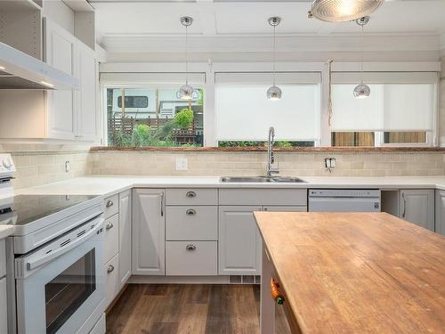 2067 Forest Dr, Nanaimo, BC - Indoor Photo Showing Kitchen With Double Sink