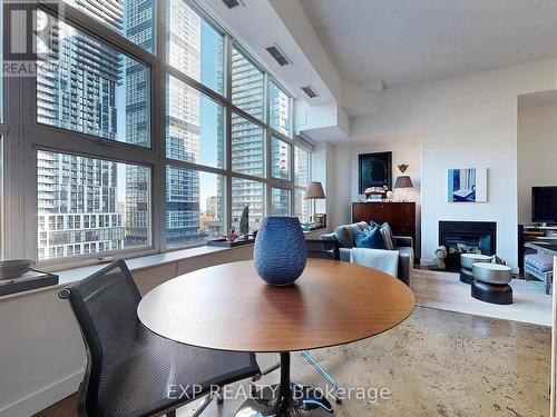 747 - 155 Dalhousie Street, Toronto, ON - Indoor With Fireplace