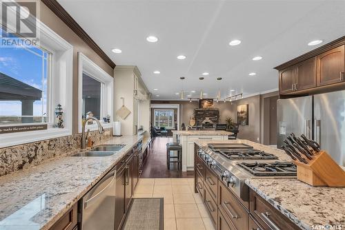 Backwater Creek Acreage, Meadow Lake Rm No.588, SK - Indoor Photo Showing Kitchen With Double Sink With Upgraded Kitchen