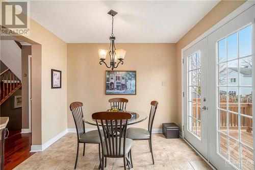 1497 Bourcier Drive, Ottawa, ON - Indoor Photo Showing Dining Room