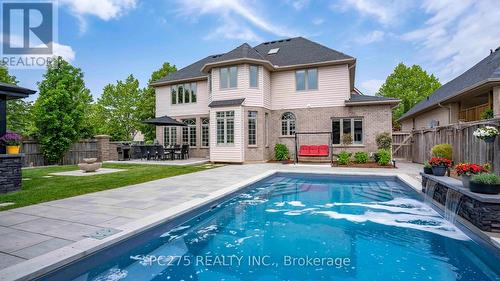301 East Rivertrace Walk, London, ON - Outdoor With In Ground Pool With Deck Patio Veranda