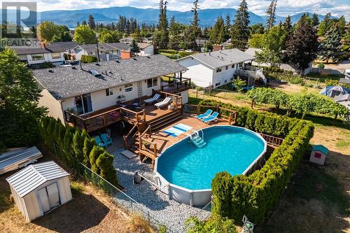 4479 Wasilow Road, Kelowna, BC - Outdoor With Above Ground Pool