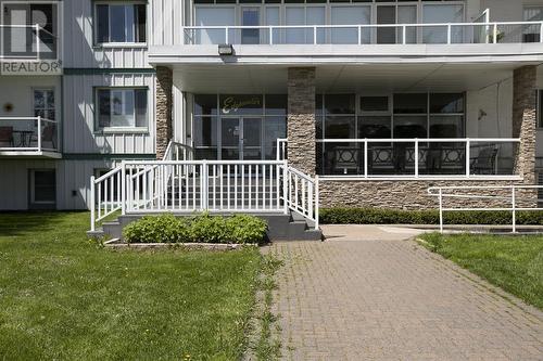 99 Pine St # 307, Sault Ste. Marie, ON - Outdoor With Balcony With Facade