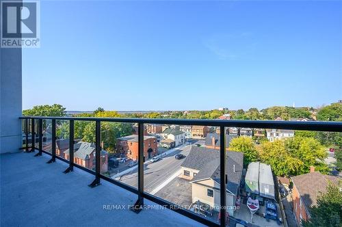 612 - 101 Locke Street S, Hamilton, ON - Outdoor With Balcony With View