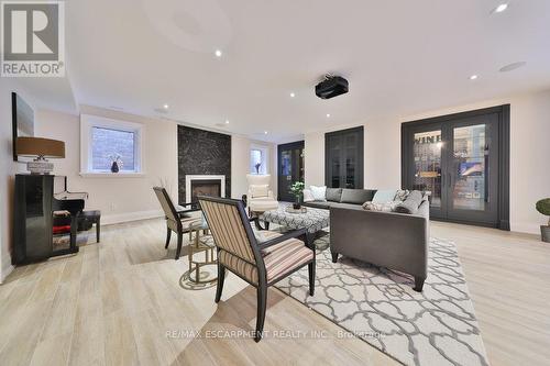 44 Wanita Road, Mississauga, ON - Indoor With Fireplace