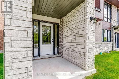 14 Cunliffe Lane, Ajax, ON - Outdoor With Exterior