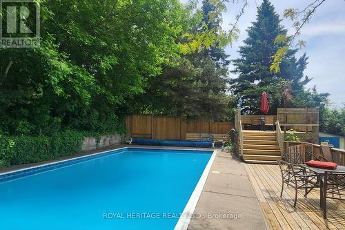 147 Grandview Street, Oshawa, ON - Outdoor With In Ground Pool With Backyard