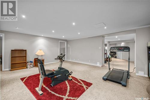 1010 Riverside Drive, Prince Albert, SK - Indoor Photo Showing Gym Room