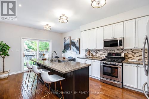 24 Montague Avenue, Clarington, ON - Indoor Photo Showing Kitchen With Stainless Steel Kitchen With Upgraded Kitchen