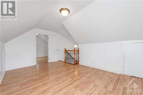 To the right of the stairs is bedroom 3 - 174 Columbus Avenue, Ottawa, ON - Indoor Photo Showing Other Room