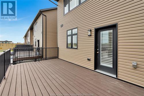 729 Brownstone Drive, Lakeshore, ON - Outdoor With Deck Patio Veranda With Exterior
