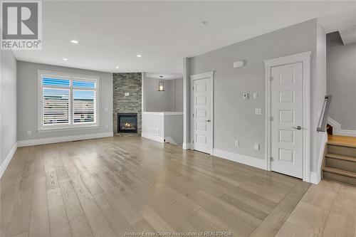 729 Brownstone Drive, Lakeshore, ON - Indoor Photo Showing Living Room With Fireplace