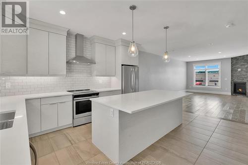 729 Brownstone Drive, Lakeshore, ON - Indoor Photo Showing Kitchen With Upgraded Kitchen