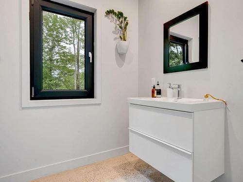 Powder room - 8 Ch. Grace, Arundel, QC - Indoor Photo Showing Bathroom