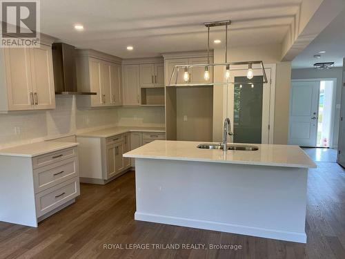 Lot 1 Macleod Court, West Elgin (West Lorne), ON - Indoor Photo Showing Kitchen With Double Sink