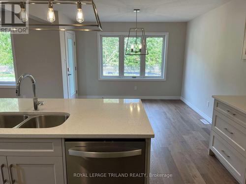 Lot 1 Macleod Court, West Elgin (West Lorne), ON - Indoor Photo Showing Kitchen With Double Sink