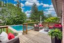 583 Taplow Crescent, Oakville, ON  - Outdoor With In Ground Pool With Deck Patio Veranda 