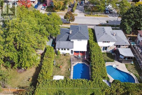 1496 Hobbs Crescent, Mississauga, ON - Outdoor With In Ground Pool With View