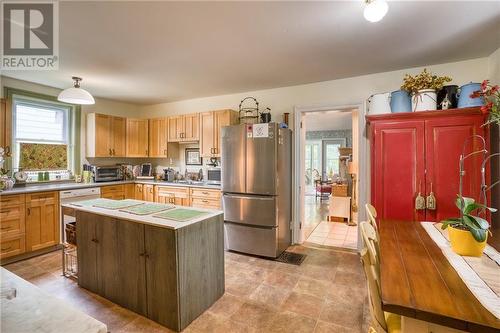 Kitchen entry from living room ... - 225 Gore Street E, Perth, ON - Indoor Photo Showing Kitchen With Double Sink