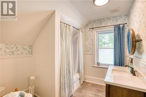 Smartly updated 4pc bathroom ... - 225 Gore Street E, Perth, ON - Indoor Photo Showing Bathroom