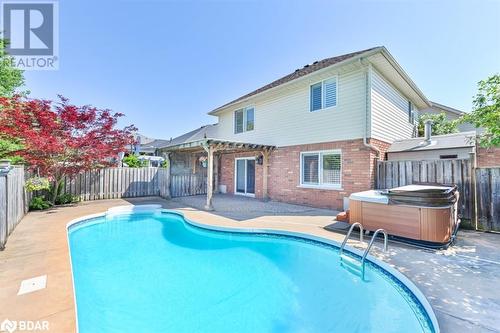 44 Britton Place, Belleville, ON - Outdoor With In Ground Pool With Deck Patio Veranda With Exterior